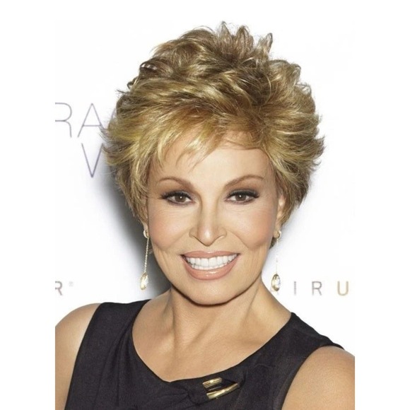 CENTER STAGE Wig by RAQUEL WELCH Honey Ginger100% Hand Knotted Lace Front Mono